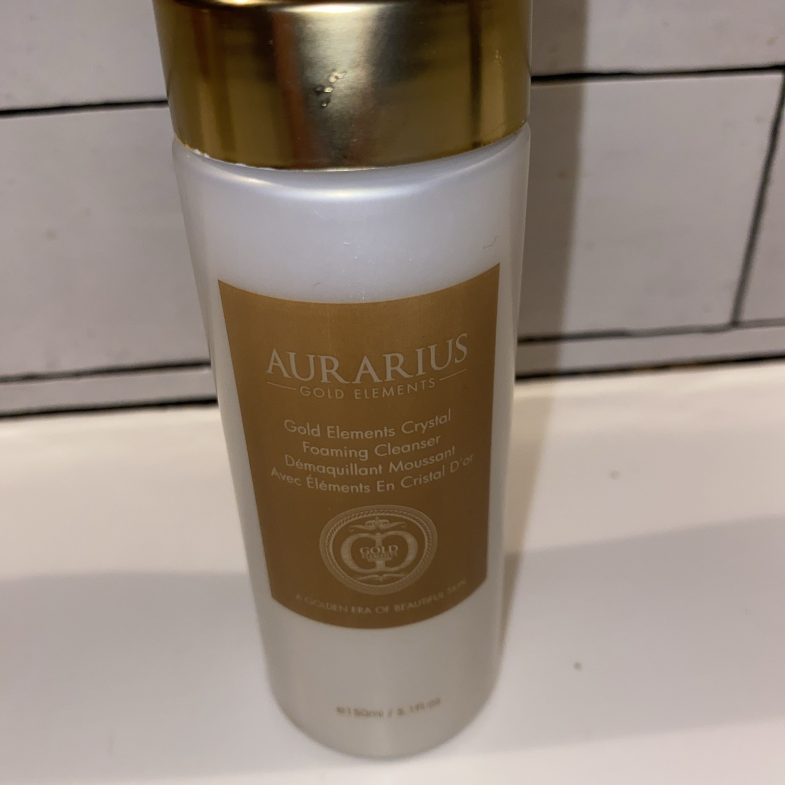 Aurarius Gold Elements Royal crystal foam cleanser