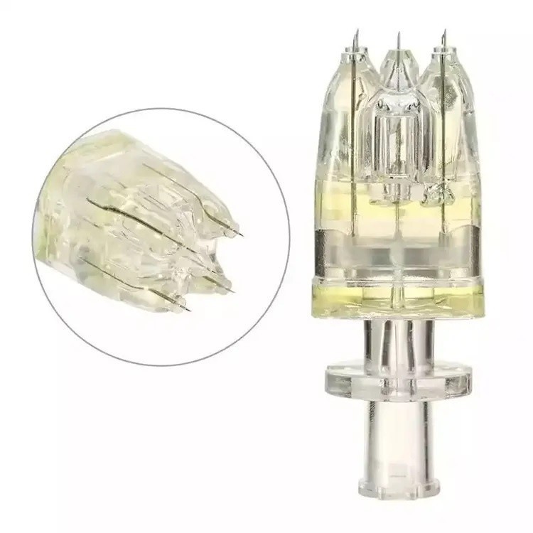 5-20Pcs 5 Pin Crystal Multi-Tip Replace Needle For Beauty Facial Skin Care Tool