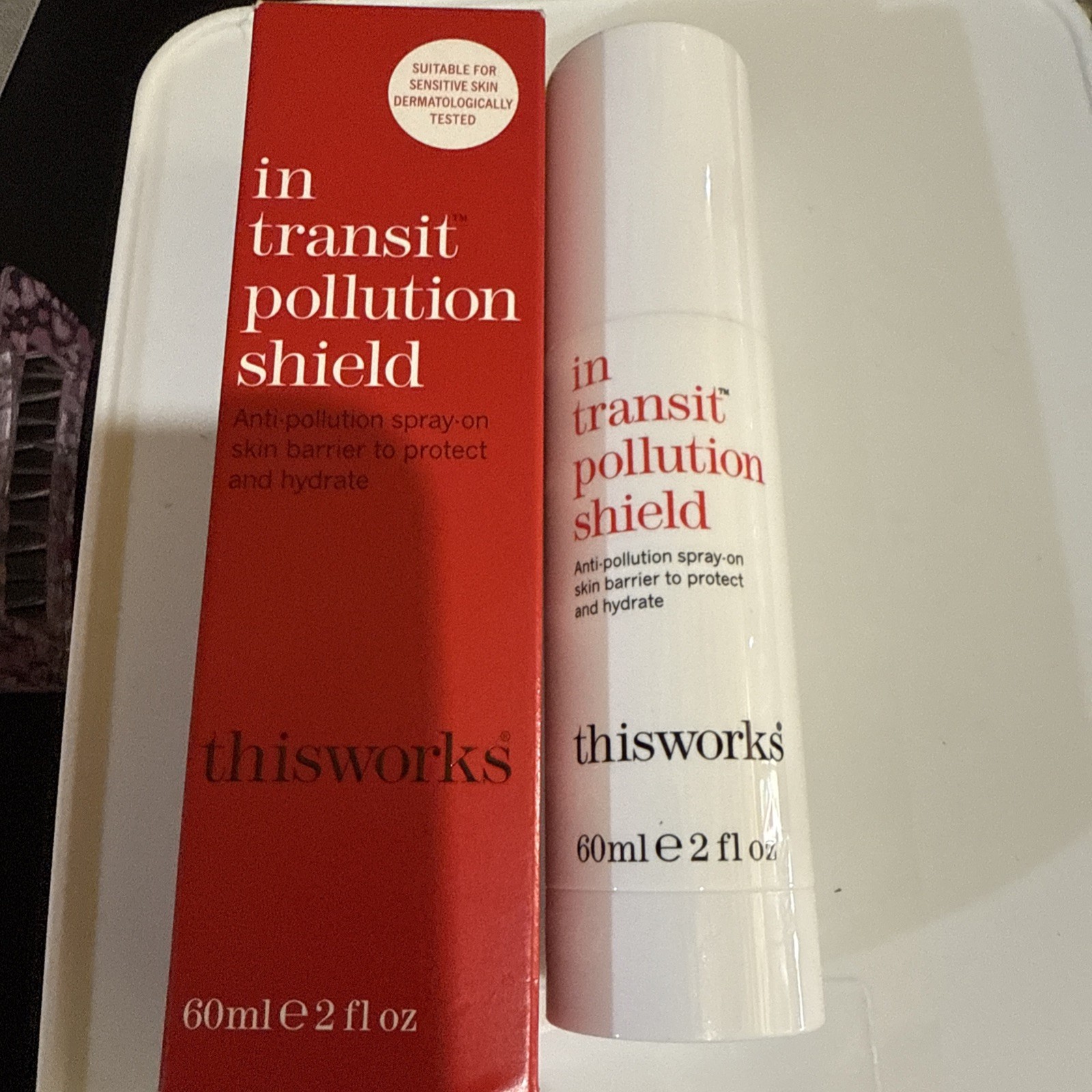 NEW This Works In Transit Pollution Shield 2oz Womens Skincare