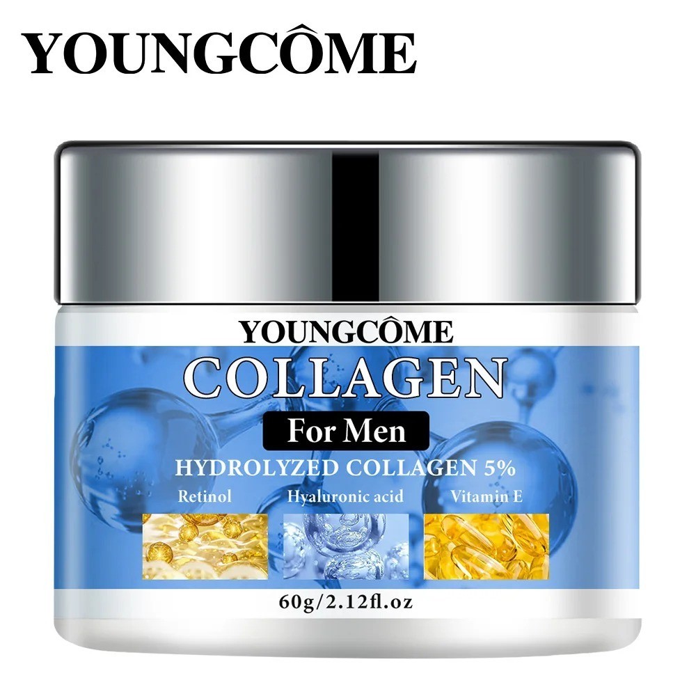 60g Men’s Retinol Collagen Moisturizing Cream Anti-Aging Firming Facial Skincare