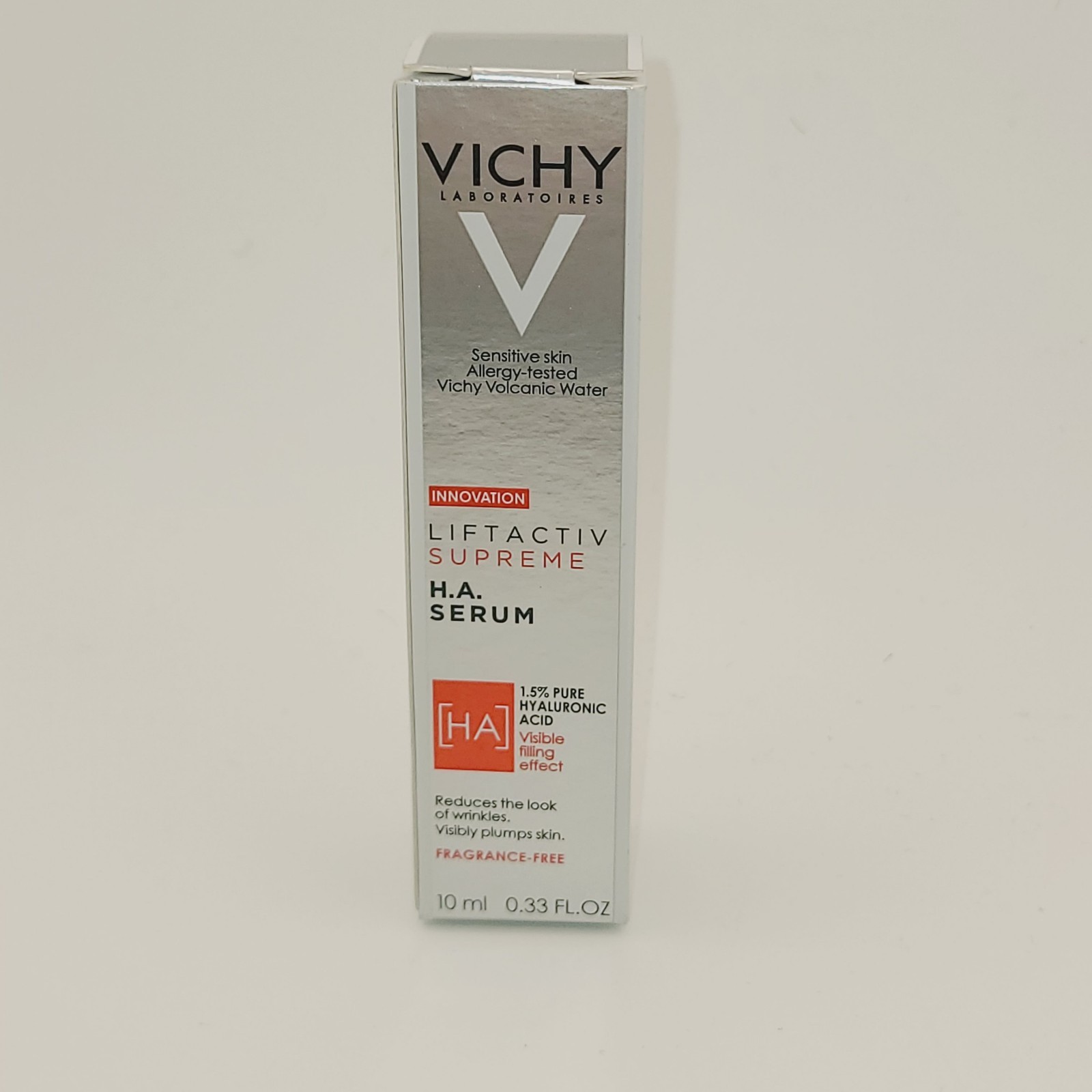 Vichy Liftactiv Supreme H.A. Serum 1.5% Hyaluronic Acid 10ml Travel Sz NIB 10ml
