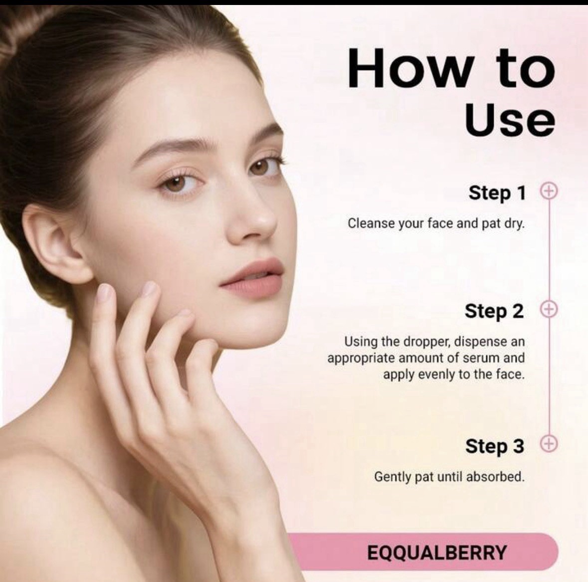 EQQUALBERRY Bakuchiol & Vitamin C & NAD+ Peptide Boosting Smoothie Serum Set