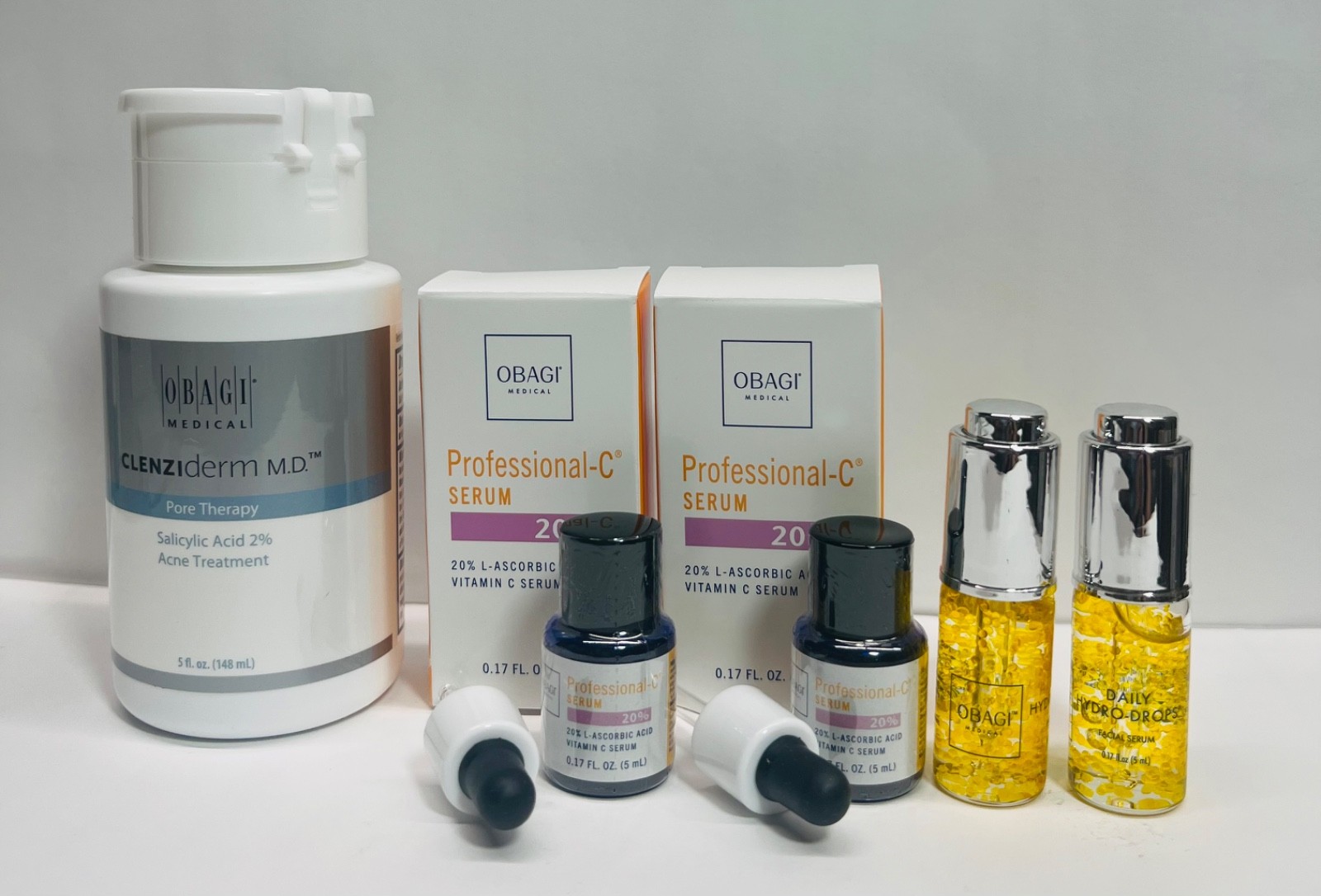 OBAGI PORE THERAPY – Daily Hydro Drops – C-20% 5 pcs BRAND NEW 100% AUTHENTIC