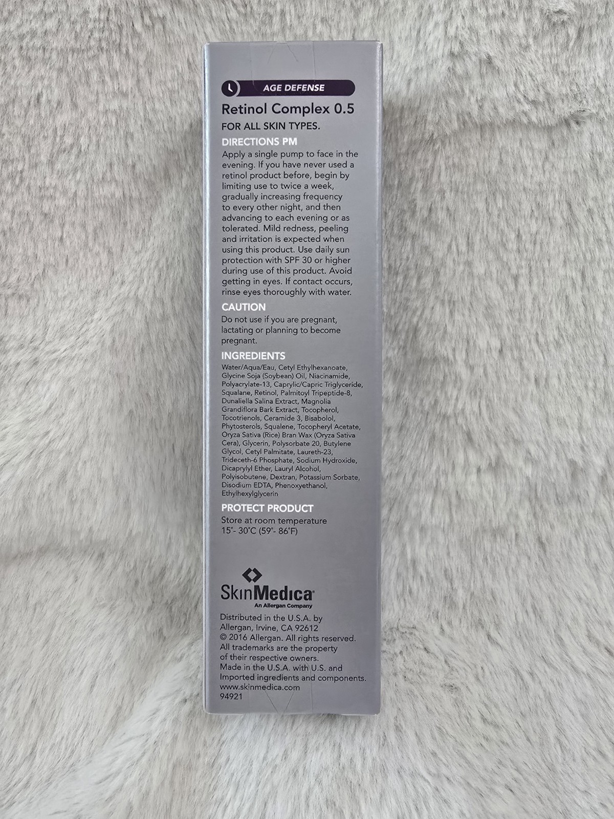 SkinMedica Retinol Complex 0.5, Age Defense, New In Sealed Box