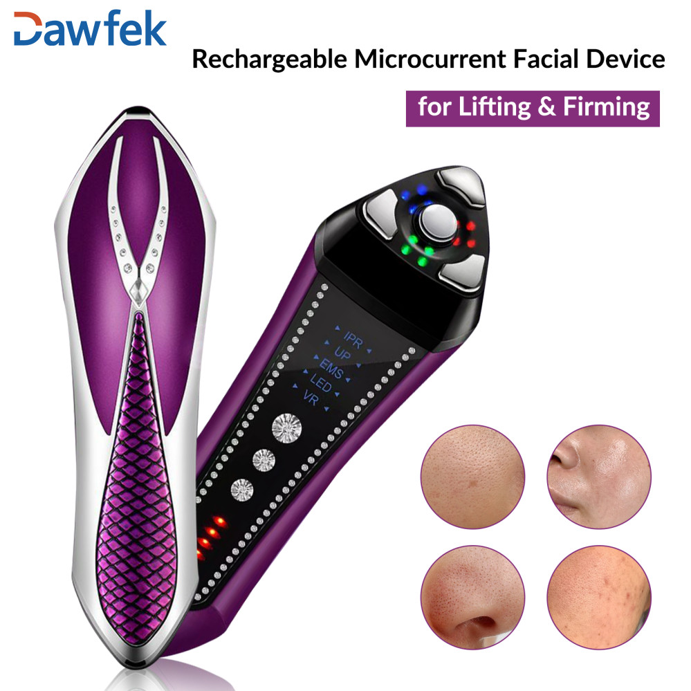 Red Blue LED Light Anti Aging Tighten Wrinkle Removal Skin Care Beauty Equipment