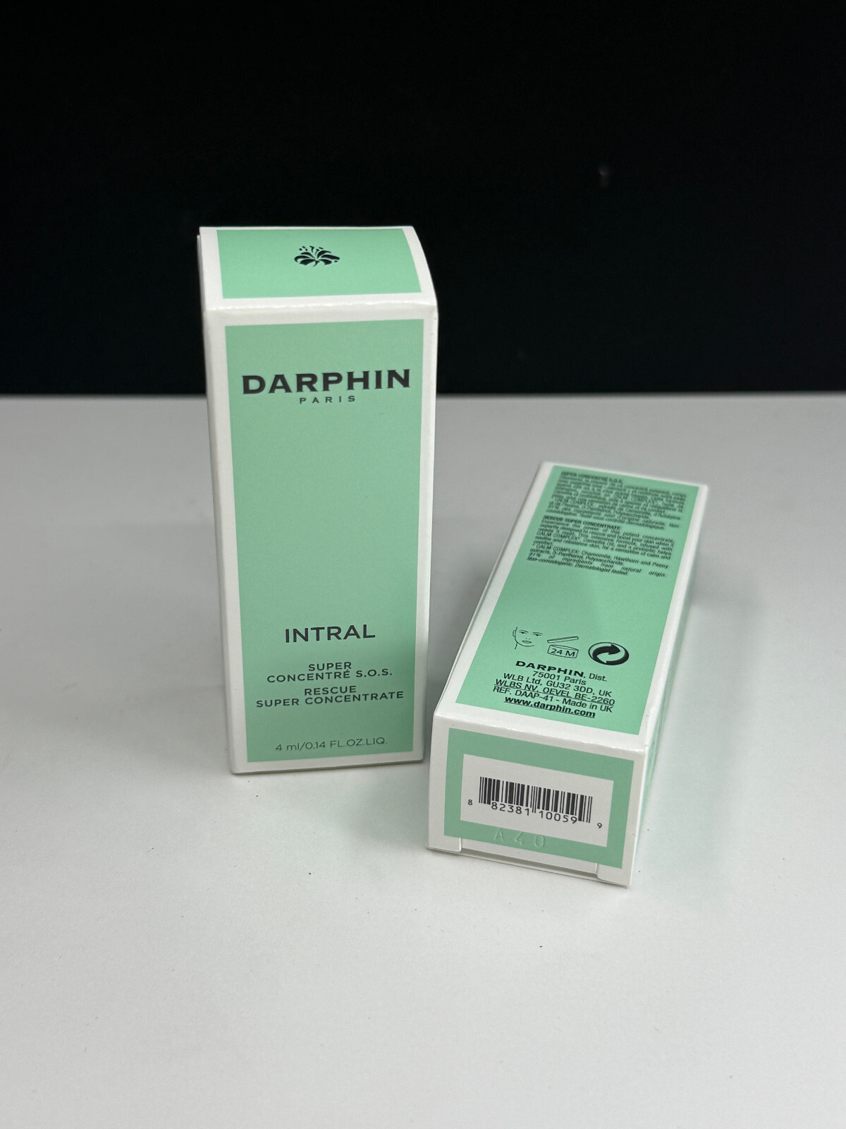 DARPHIN Intral Rescue Super Concentrate travel size LOT OF 2 0.14 oz each NIB