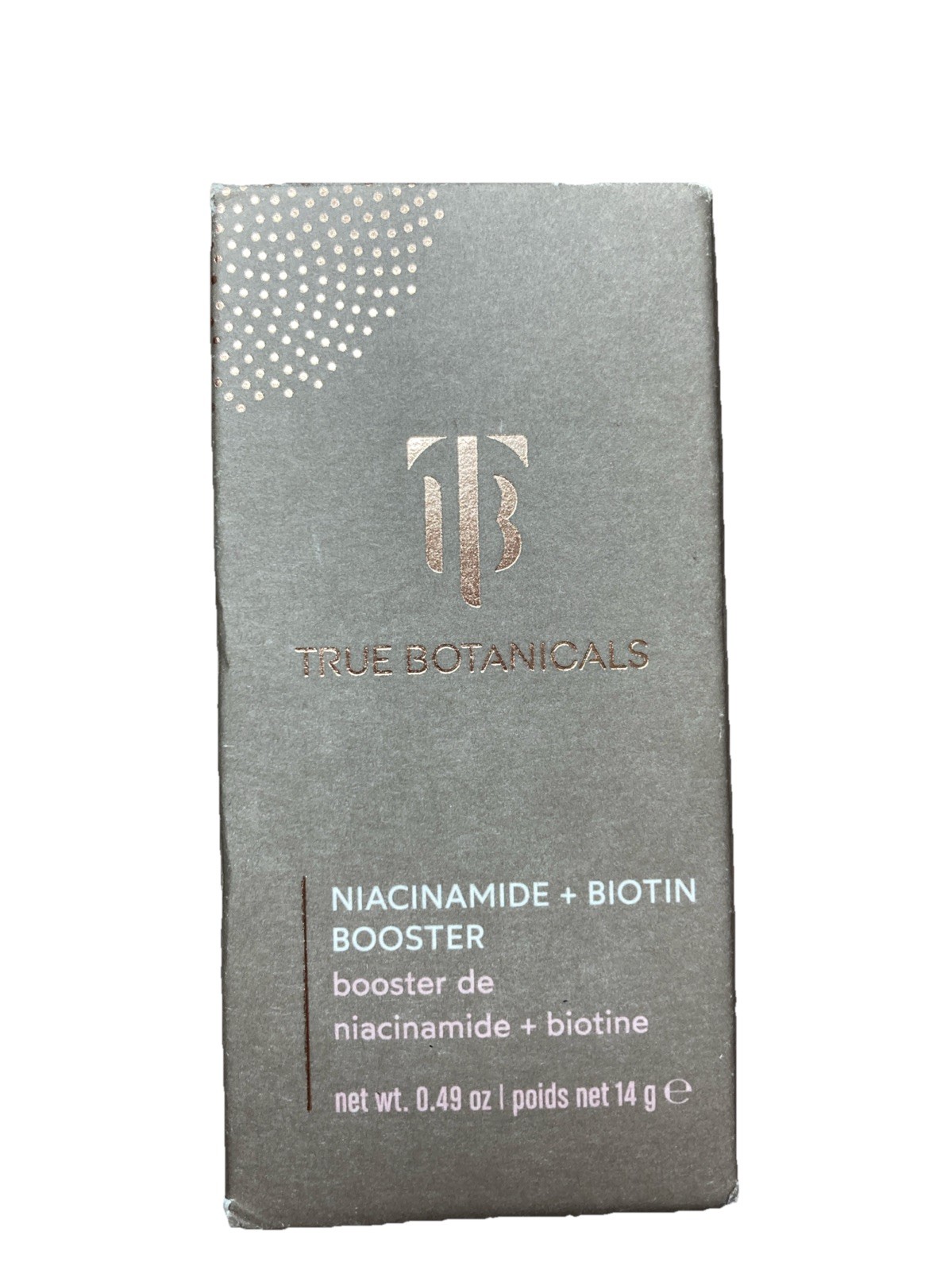 FULL SIZE 100$ VALUE Niacinamide + Biotin Booster True botanicals .49oz NEW