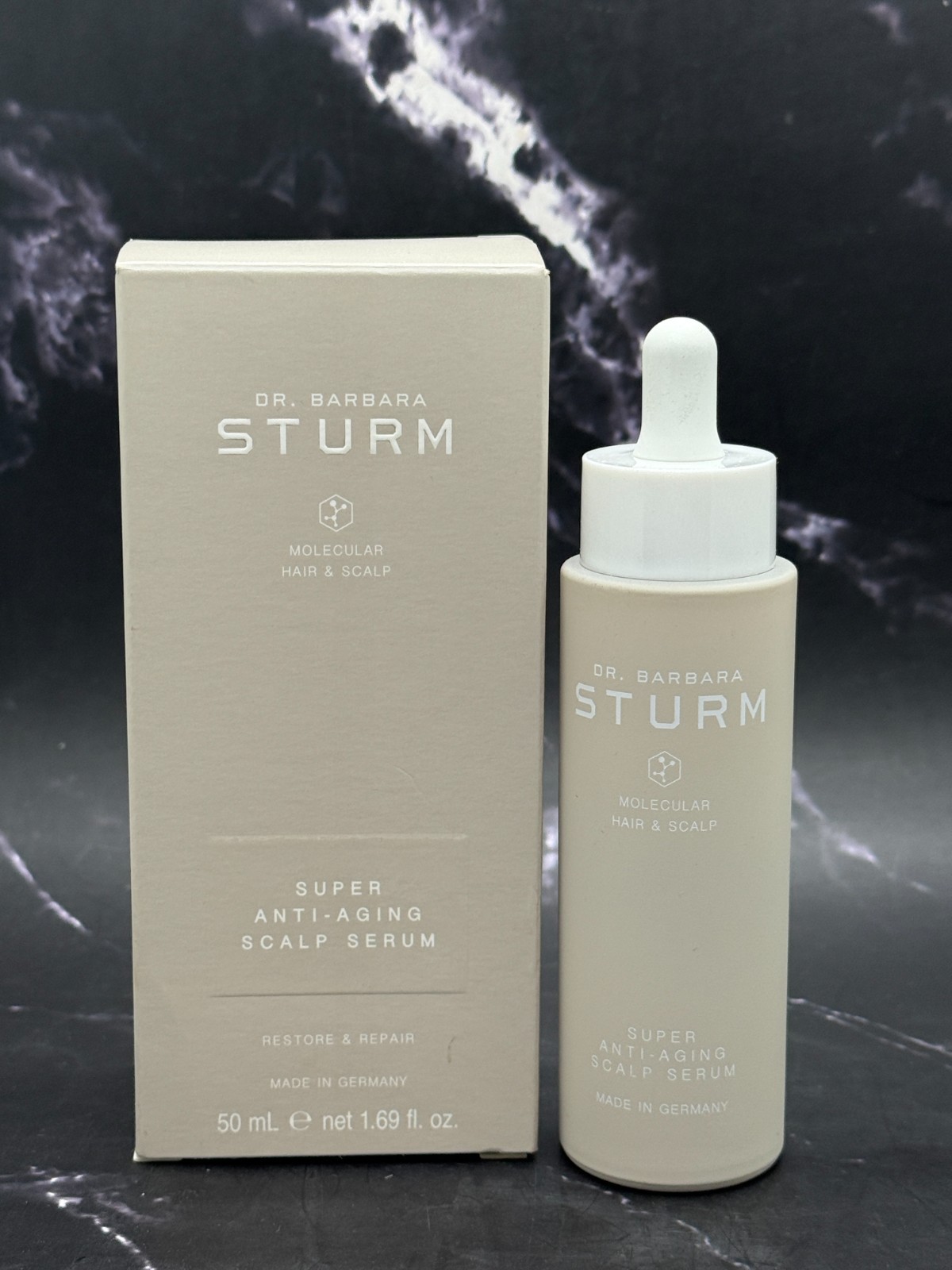 Dr Barbara Sturm Super Anti Aging Scalp Serum – 1.69 oz / 50 ml – Box