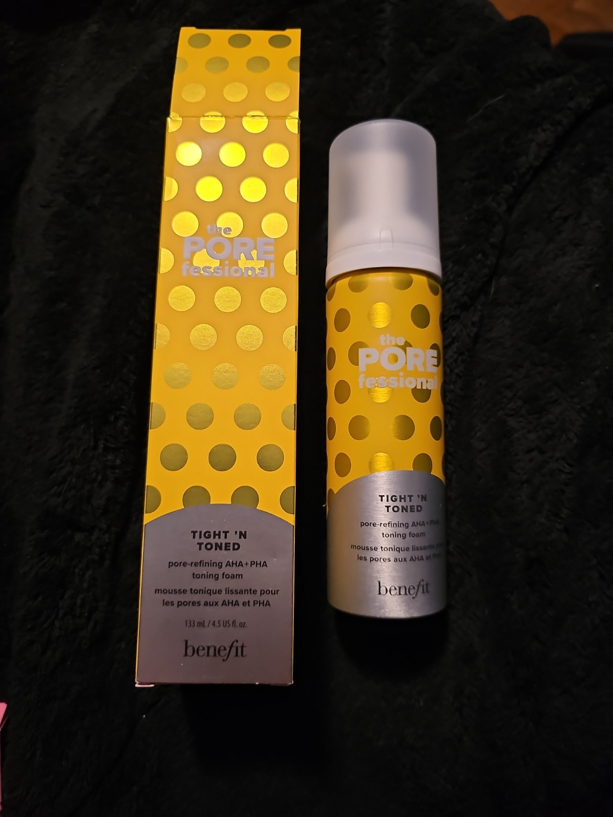Benefit The Porefessional Tight N Toned Pore-Refining Aha+Pha Toning Foam 4.5 Oz