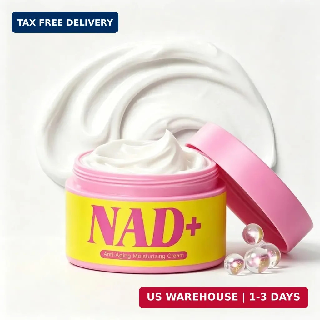 NAD+ Anti-Aging Cream with 2% Niacinamide, Nad+ Face Moisturizer for Women, Men,
