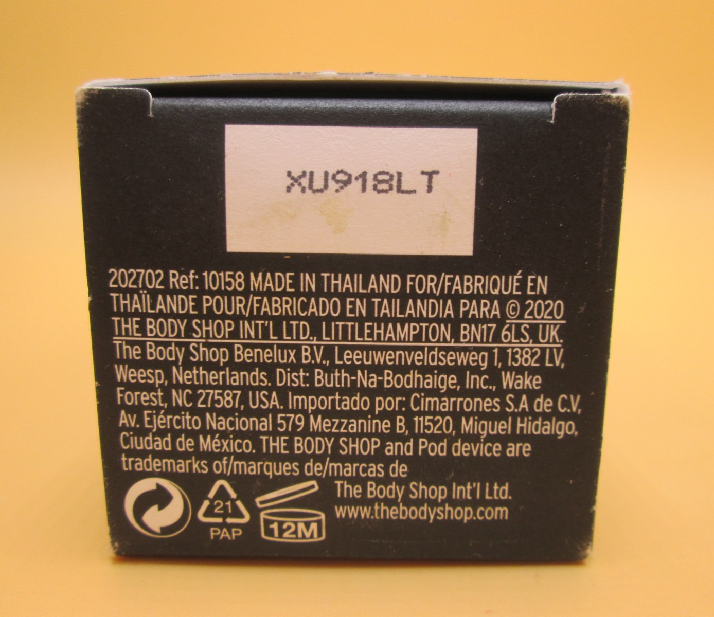 The Body Shop Himalayan Charcoal Clarifying Night Peel 1 fl oz Full Size