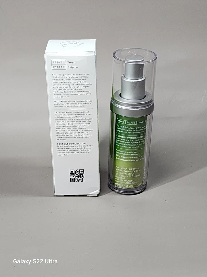 Murad Resurgence Retinol Youth Renewal Serum 1 oz | NEW IN BOX | Anti-Aging