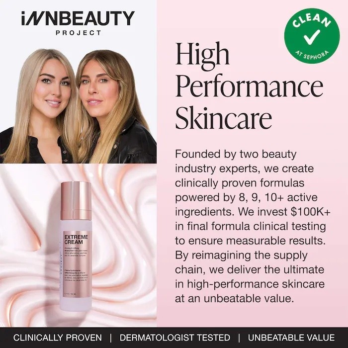 INNBEAUTY PROJECT Extreme Cream Anti-Aging, Firming, & Lifting Refillable Mois