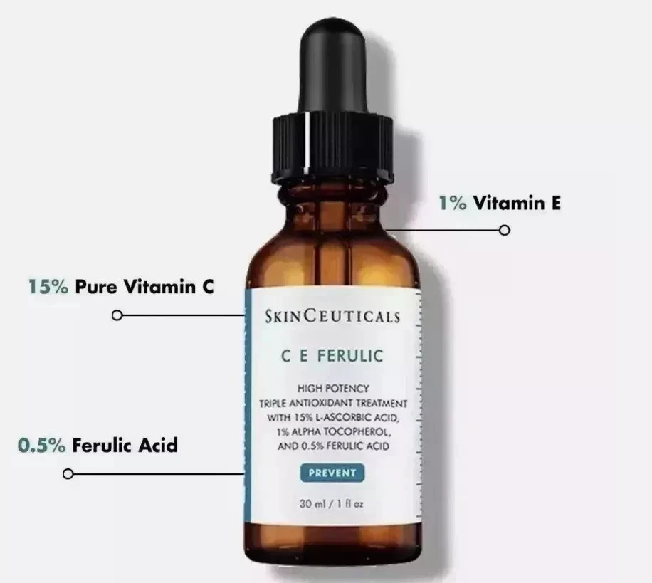 SkinCeuticals C E Ferulic With 15% L-ascorbic Acid Serum – 1 fl oz Sealed Pack