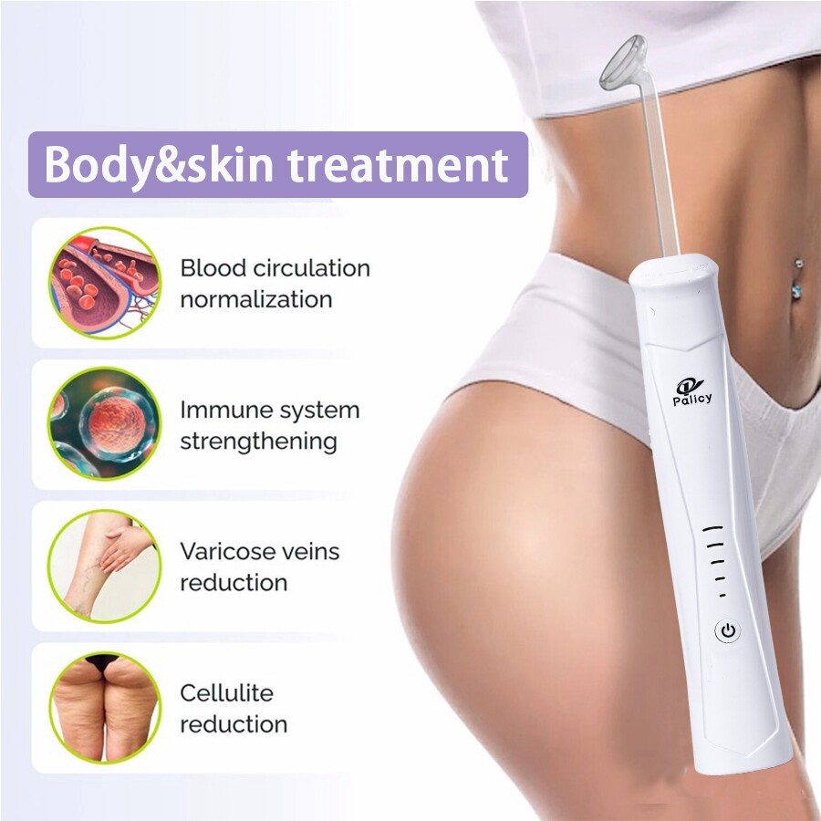 High Frequency Facial Skin Care Wand Machine Anti-aging Acne Hair Treatment Set