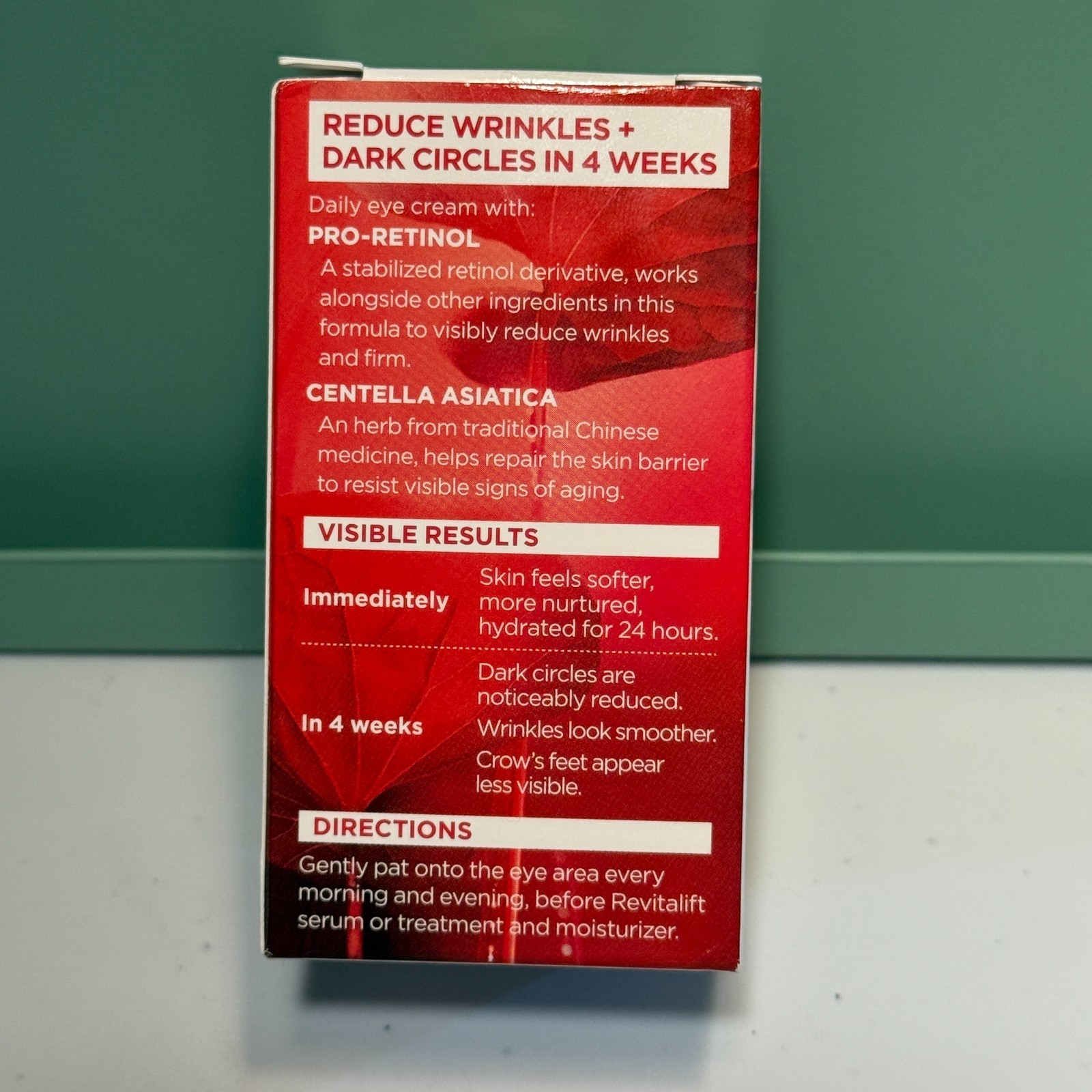 New L’Oréal Paris Revitalift Anti Wrinkle Firming Eye Cream – 0.5oz