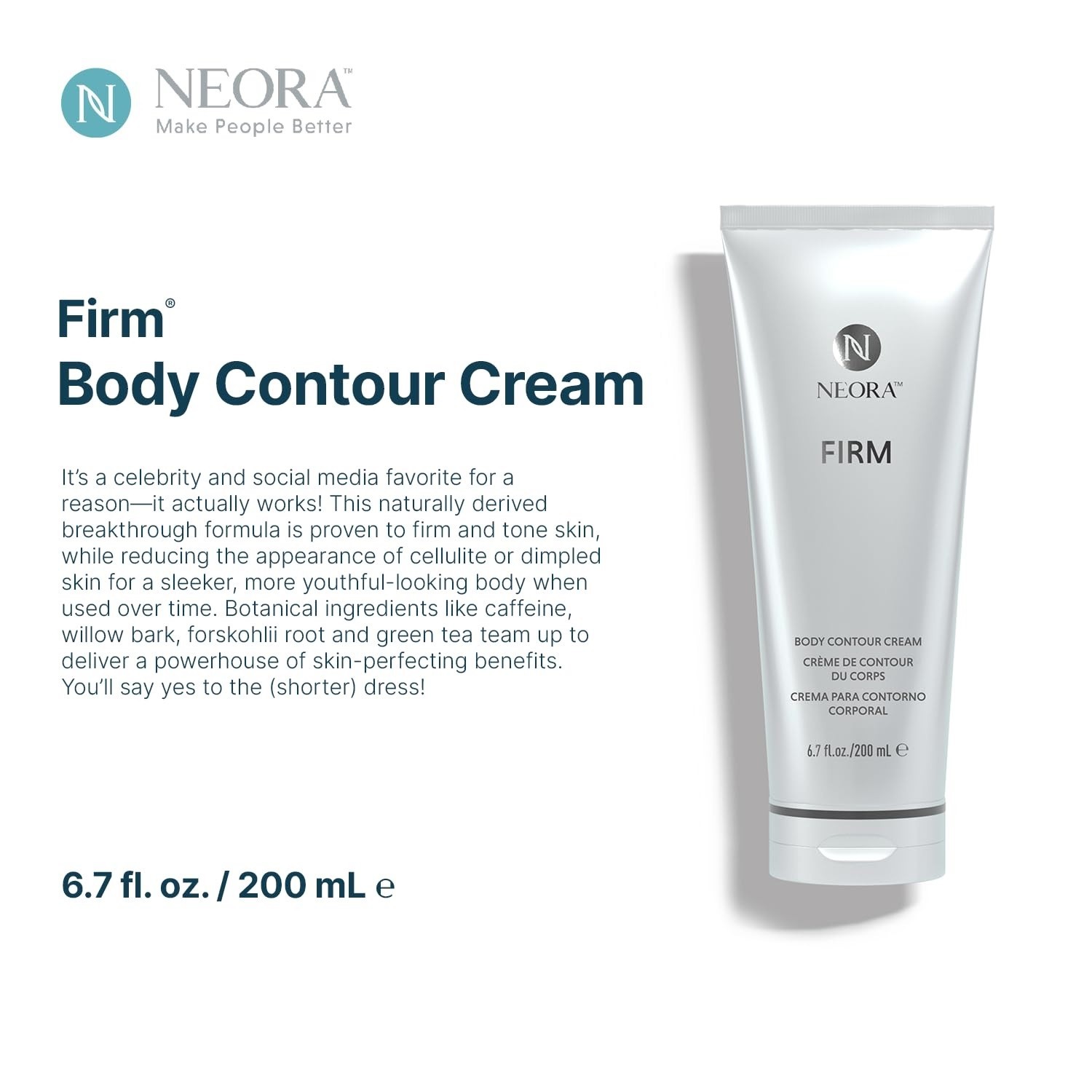 Neora Firm Body Contour Cream – 6.7oz – New & Sealed ! – Exp 2028🔥US Seller🔥