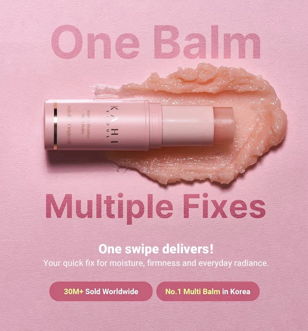 KAHI Wrinkle Bounce Multi Balm Stick | PDRN Collagen Wrinkle Stick | Korean Skin