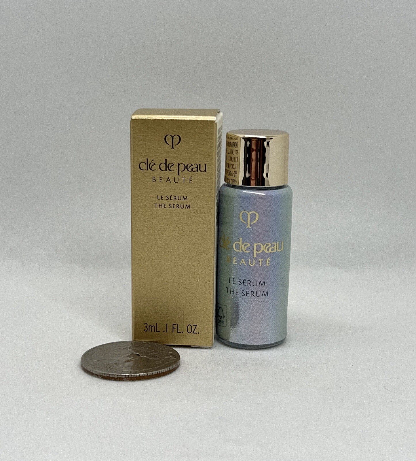 4 x Clé de Peau Beauté Le The Serum 0.1oz / 3ml Each Total 12ml NIB