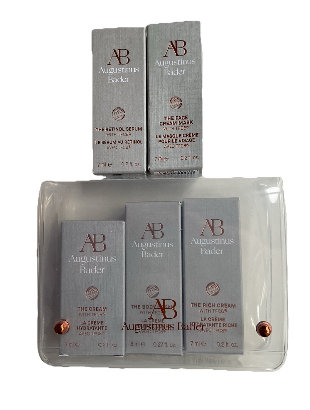 Augustinus Bader Lot Of 5 Skin Care Travel Size Read Description