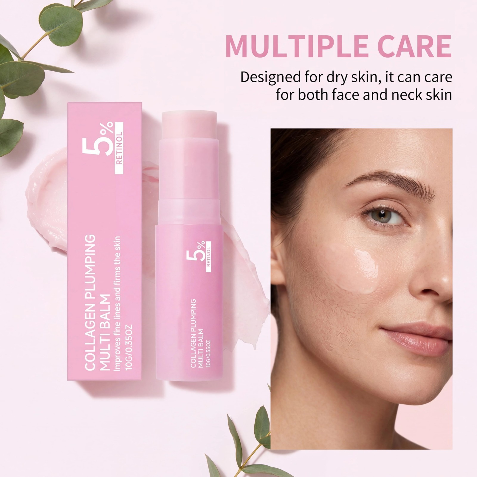 Pink Collagen Volume Multi Balm – 10g