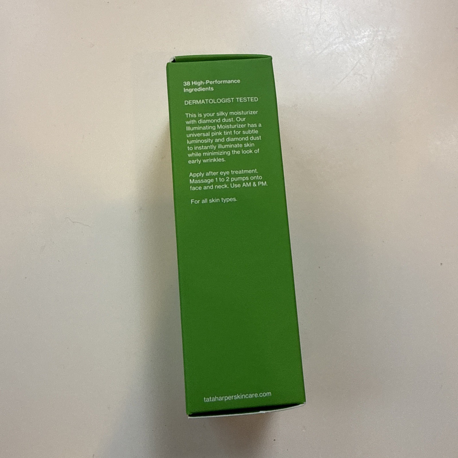 Tata Harper Illuminating Moisturizer Hyaluronic Acid Diamond 1.0 Oz