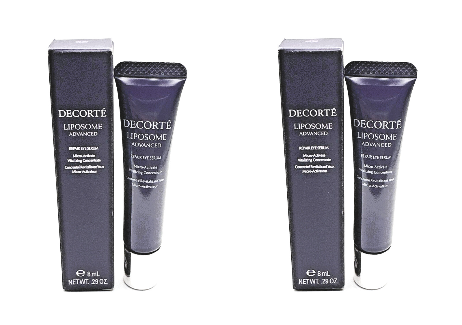2X DECORTE Liposome Advanced Repair EYE Serum 8ml 0.29oz/each NIB $56 Value