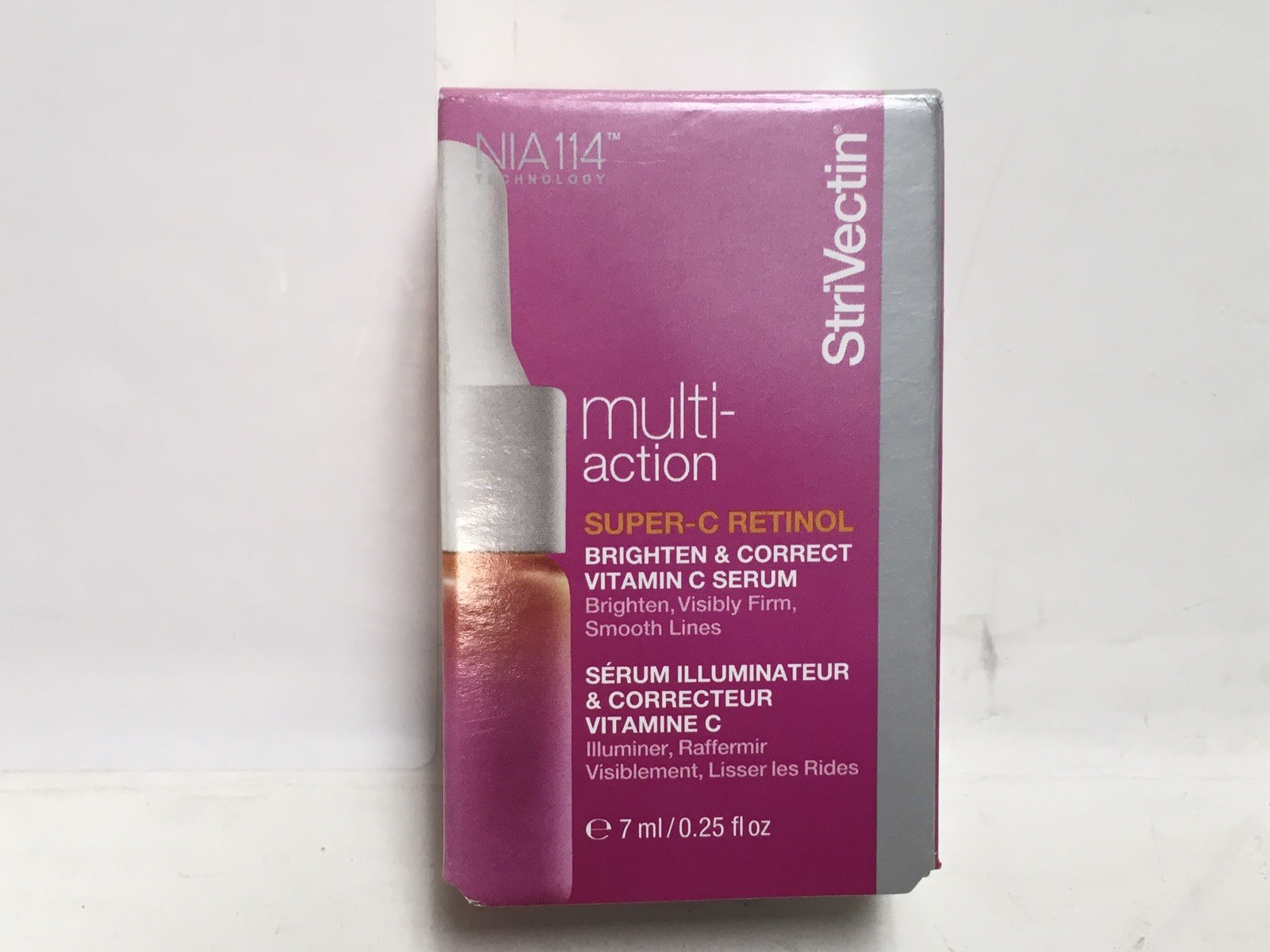 2 Strivectin Multi-ActionSuper-C Retinol Brighten & Correct Vitamin C Serum 0.25