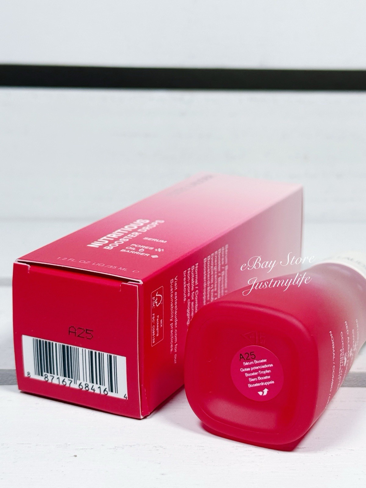 Estee Lauder Nutritious Booster Drops Serum, Full Size 1.2 oz / 35mL, New In Box