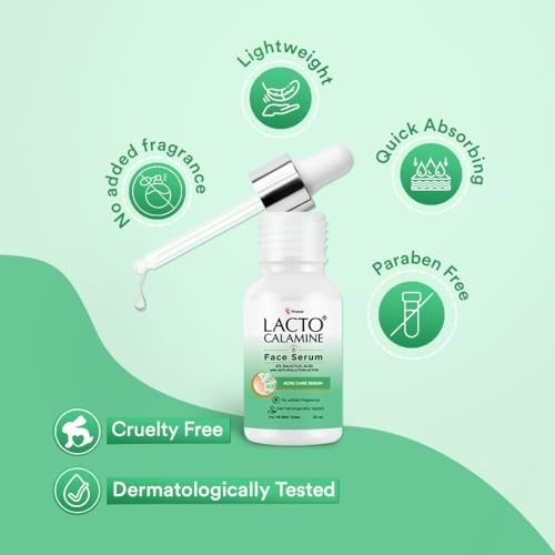 Lacto Calamine 2% Salicylic Acid Face Serum Oil Control Clear Skin 30ml