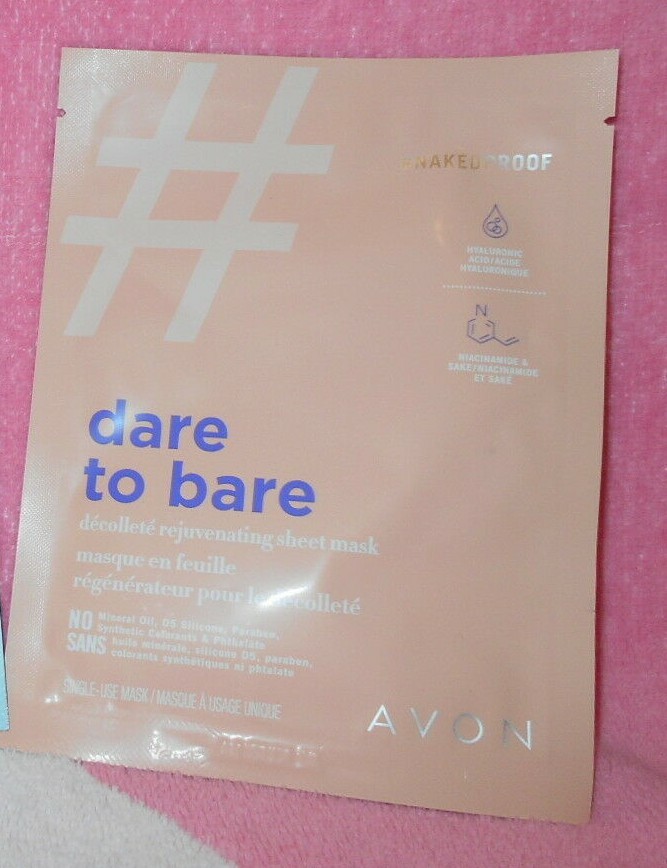 Avon Nakedproof Sheet Masks, Firming & Rejuvenating