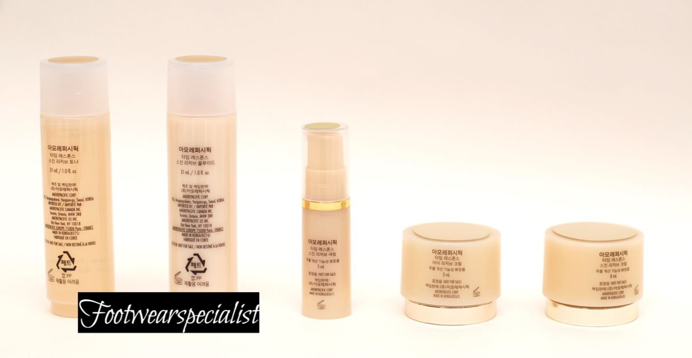 S016 AMORE PACIFIC TIME RESPONSE MINI SIZE FULL SET 6pcs ANTI AGING, Exp 2025
