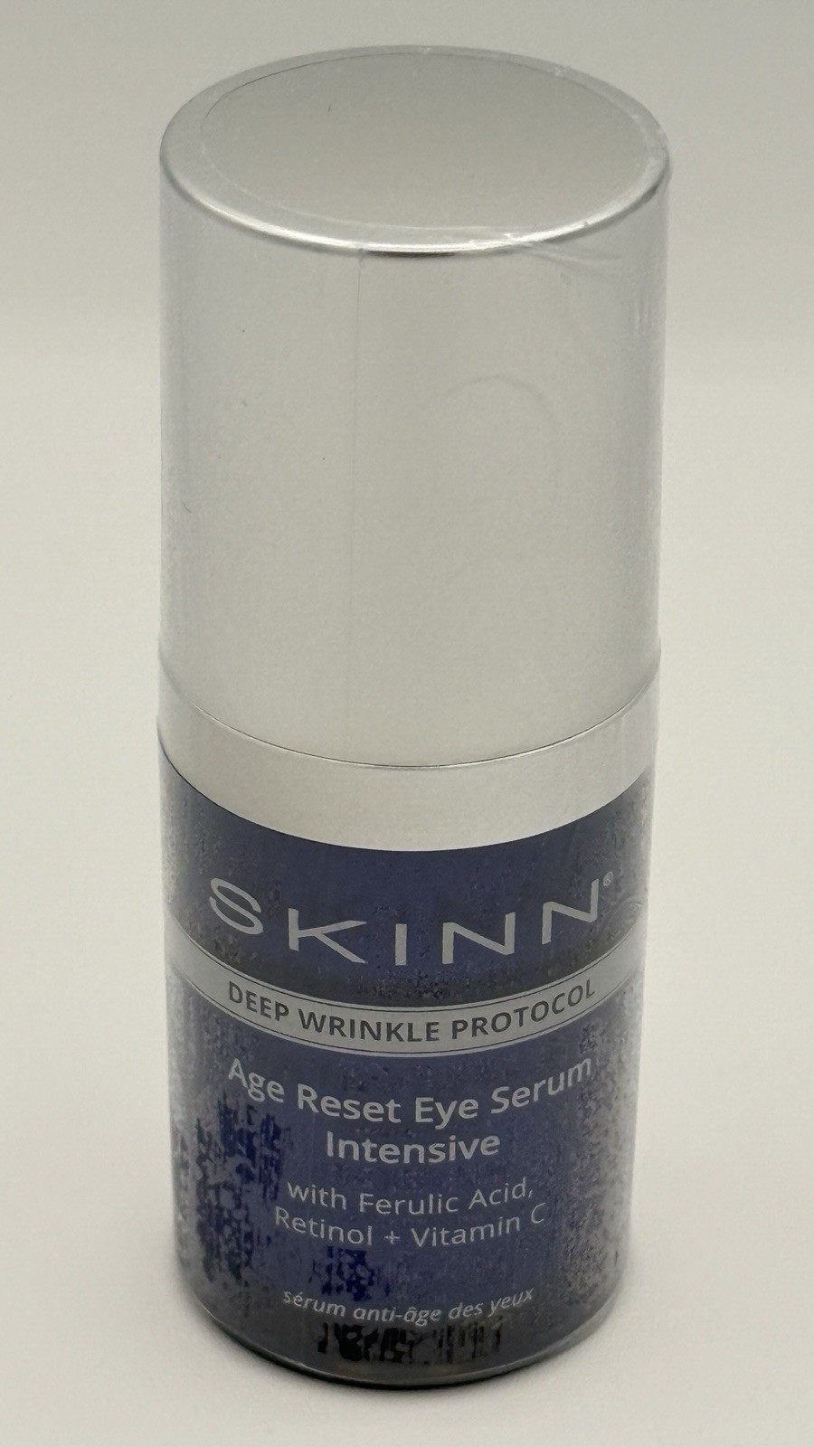 skinn cosmetics collagenesis Age Reset Eye Serum Intensive 0.5 Oz Sealed