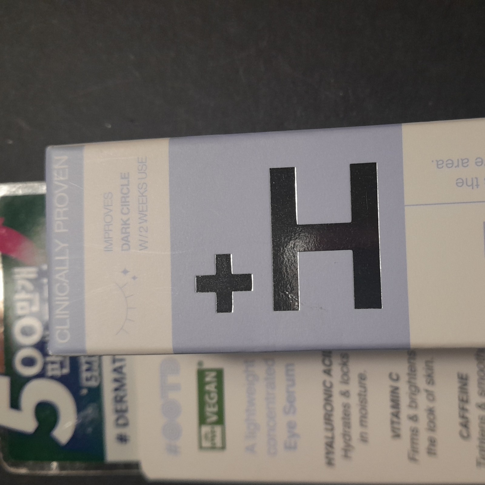 H+ Intensive Eye Serum With Hyaluronic Acid , Vitamin C And Caffeine 1.05 Fl Oz