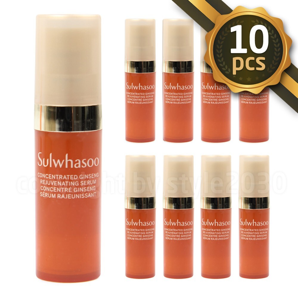 Sulwhasoo Concentrated Ginseng Rejuvenating Serum 5ml x 10pcs (50ml) Anti-aging