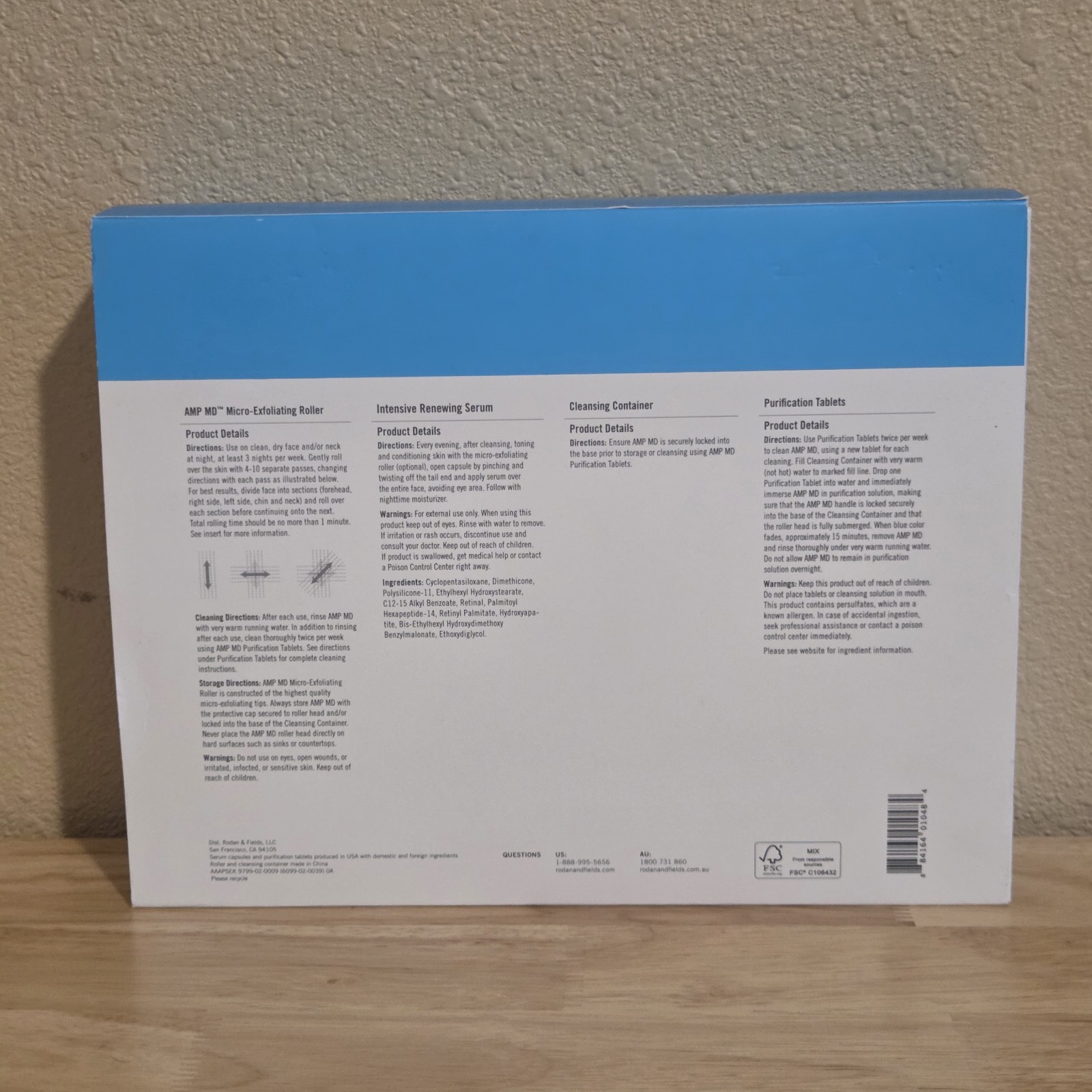 Rodan + Fields Redefine AMP MD System for Revitalized , Firmer-Looking Skin -NEW