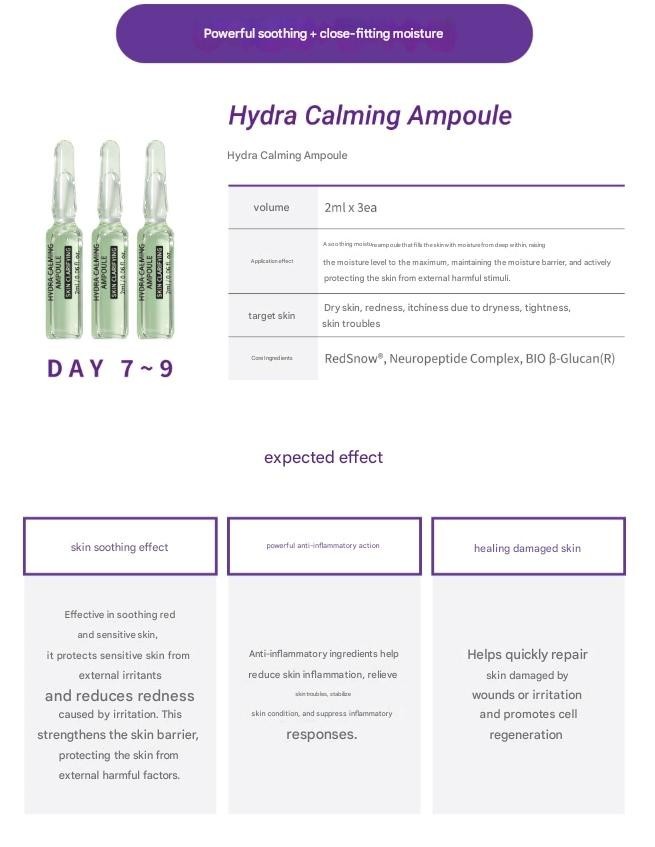 ECLAT DU TEINT Intensive 30 Days Solution Program 2ml x 30EA Nourishing Ampoule