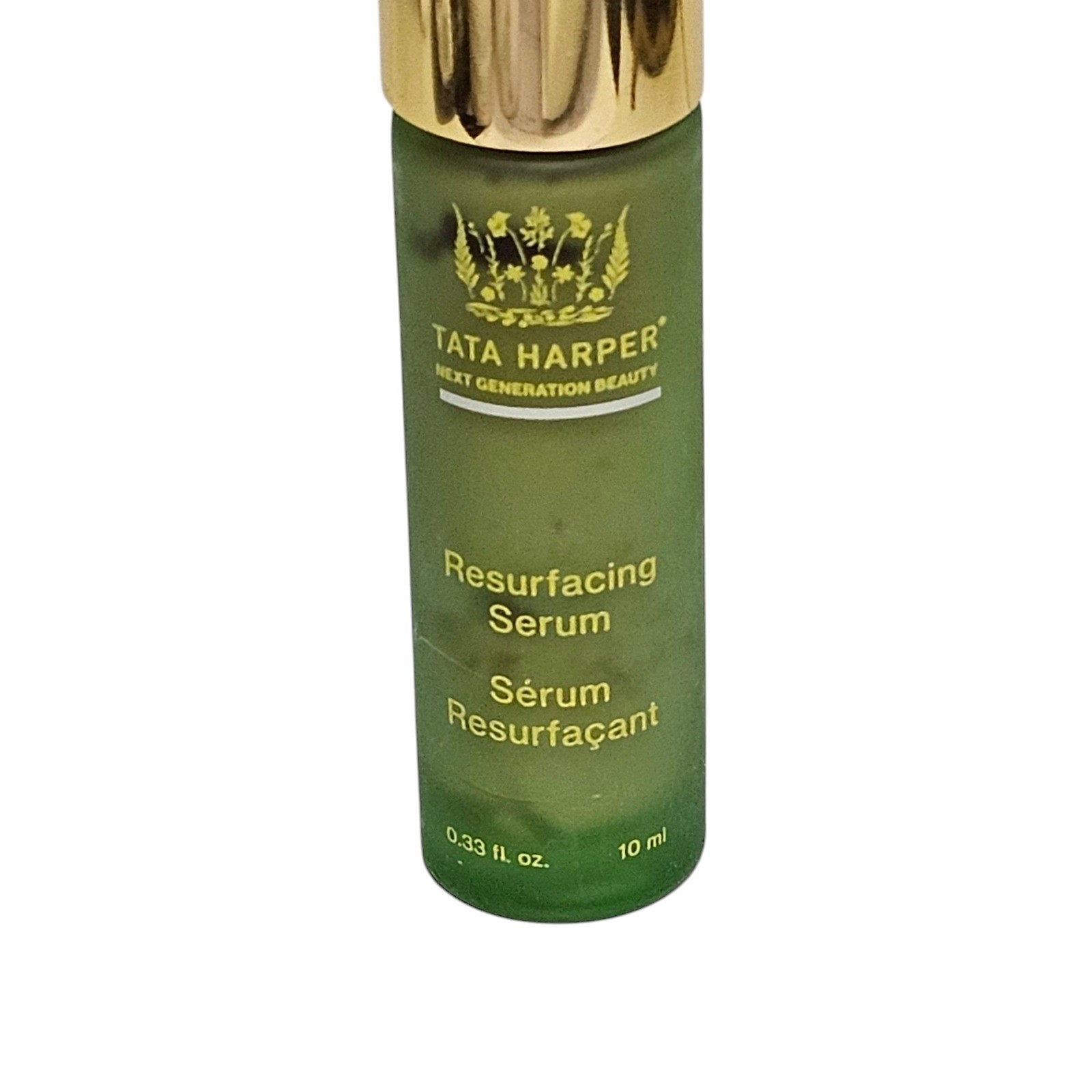 Tata Harper Resurfacing Serum 0.33 Oz 10 ml Travel Size New Glass Bottle Pump