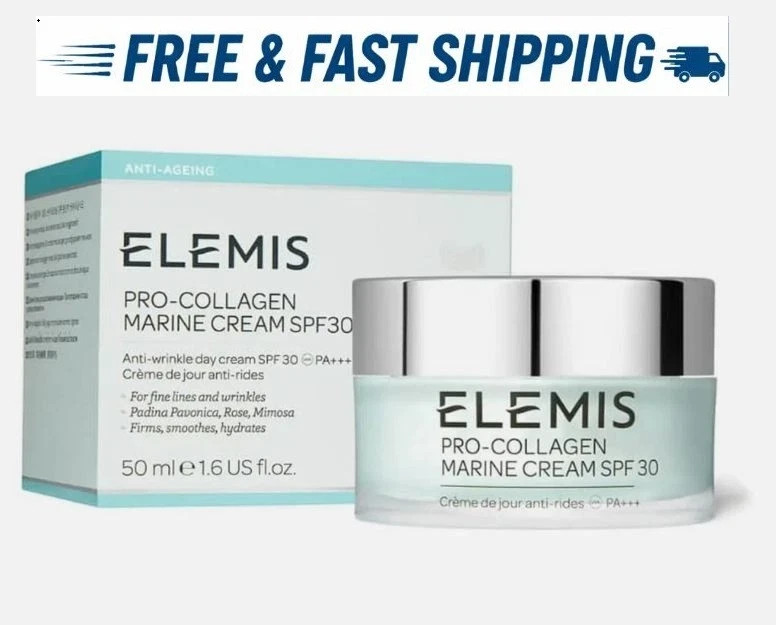 ELEMIS Pro-Collagen Marine Cream SPF 30 – Free Shipping – 50 ml / 1.6 oz – Sale