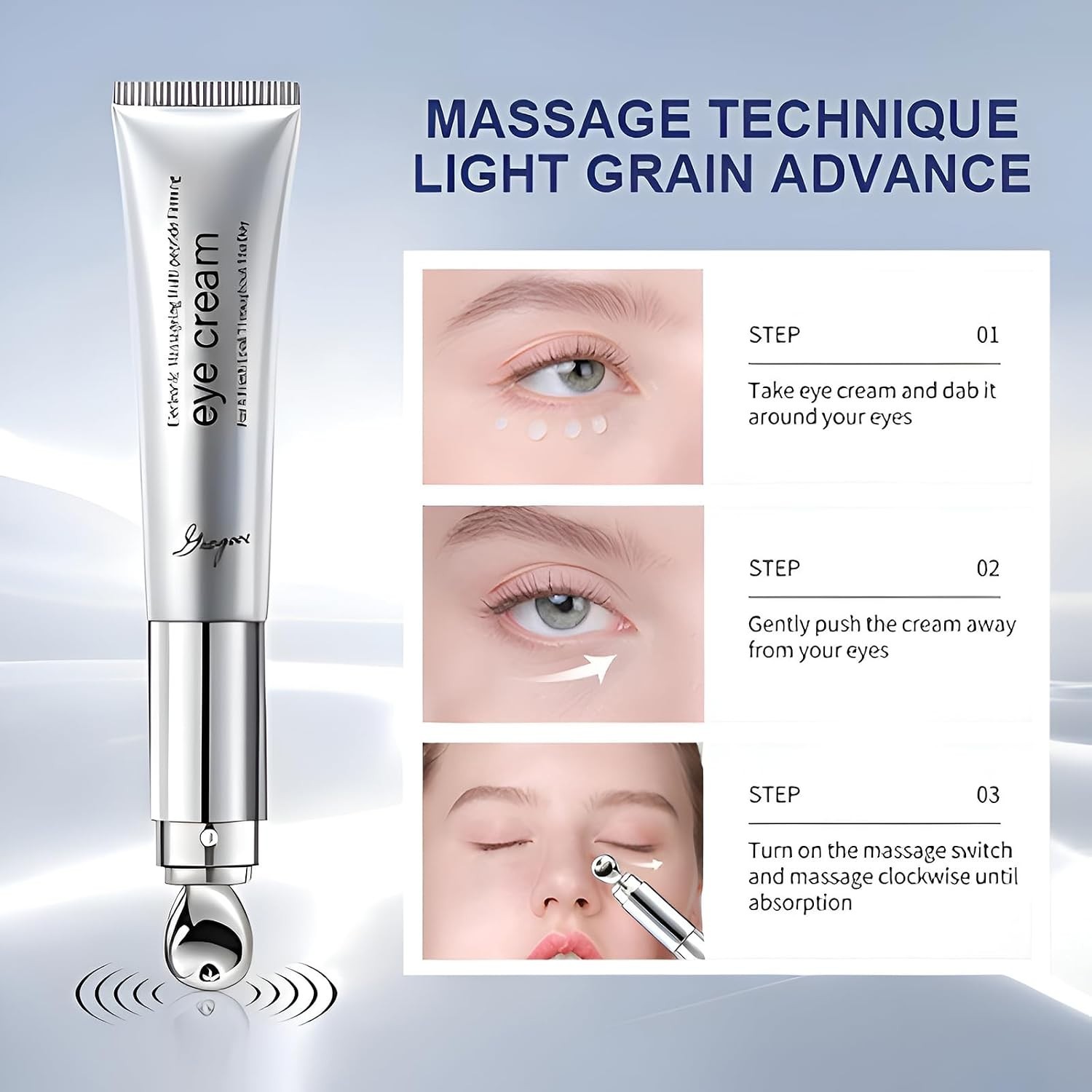 Particle Face Cream For Men 6 In 1 Anti Aging Cream Fights Eye Bags Dark Spots