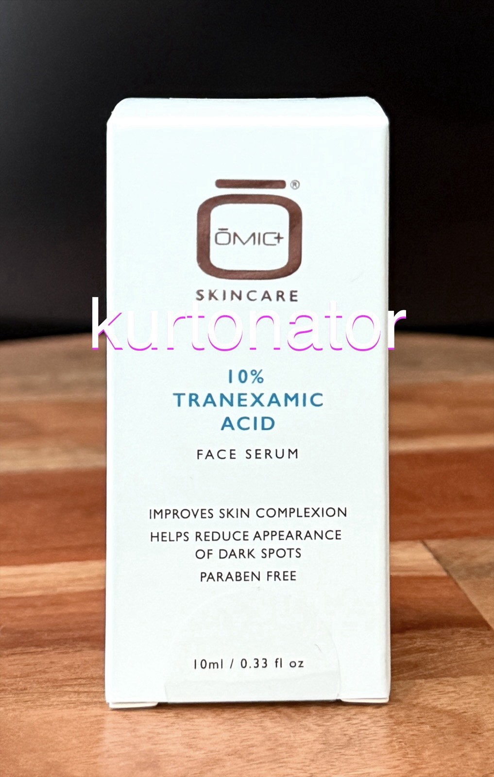 Omic+ 10% Tranexamic Acid Face Serum NEW Travel Size 0.33 fl.oz 11/2030
