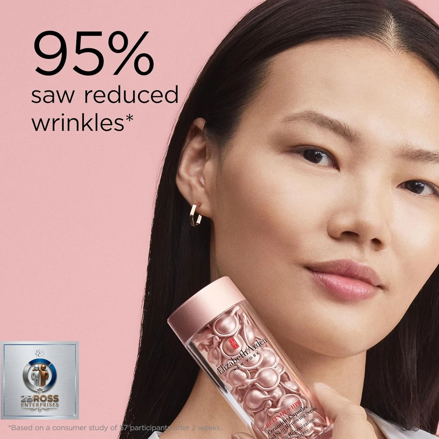 ELIZABETH ARDEN Retinol HPR Ceramide Capsules Rapid Skin Renewing (90)Capsules.