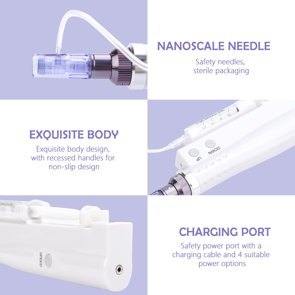 Professional 1pcs Beauty Pen/10pcs Other Replace Cartridges Skin Rejuvenation