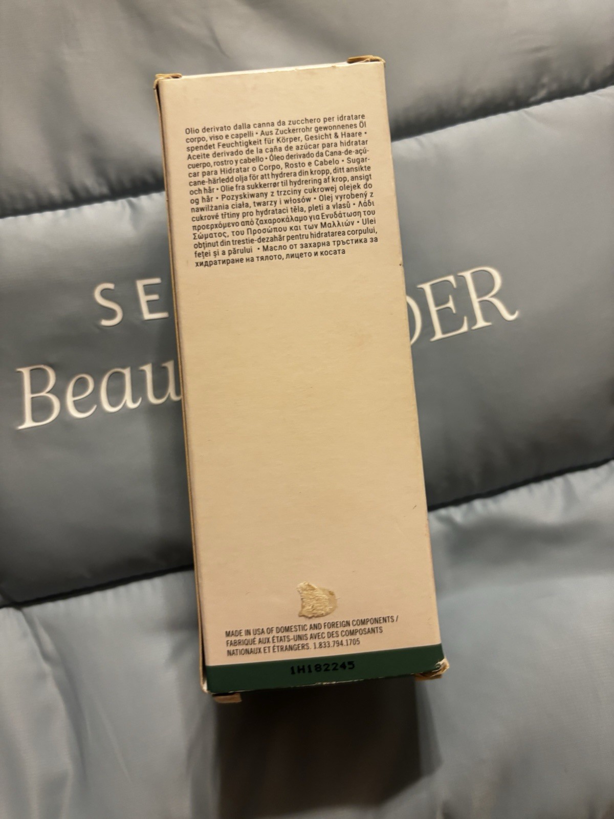 Biossance Squalane Oil 100% Sugarcane, 3.4oz (100ml) New In Box