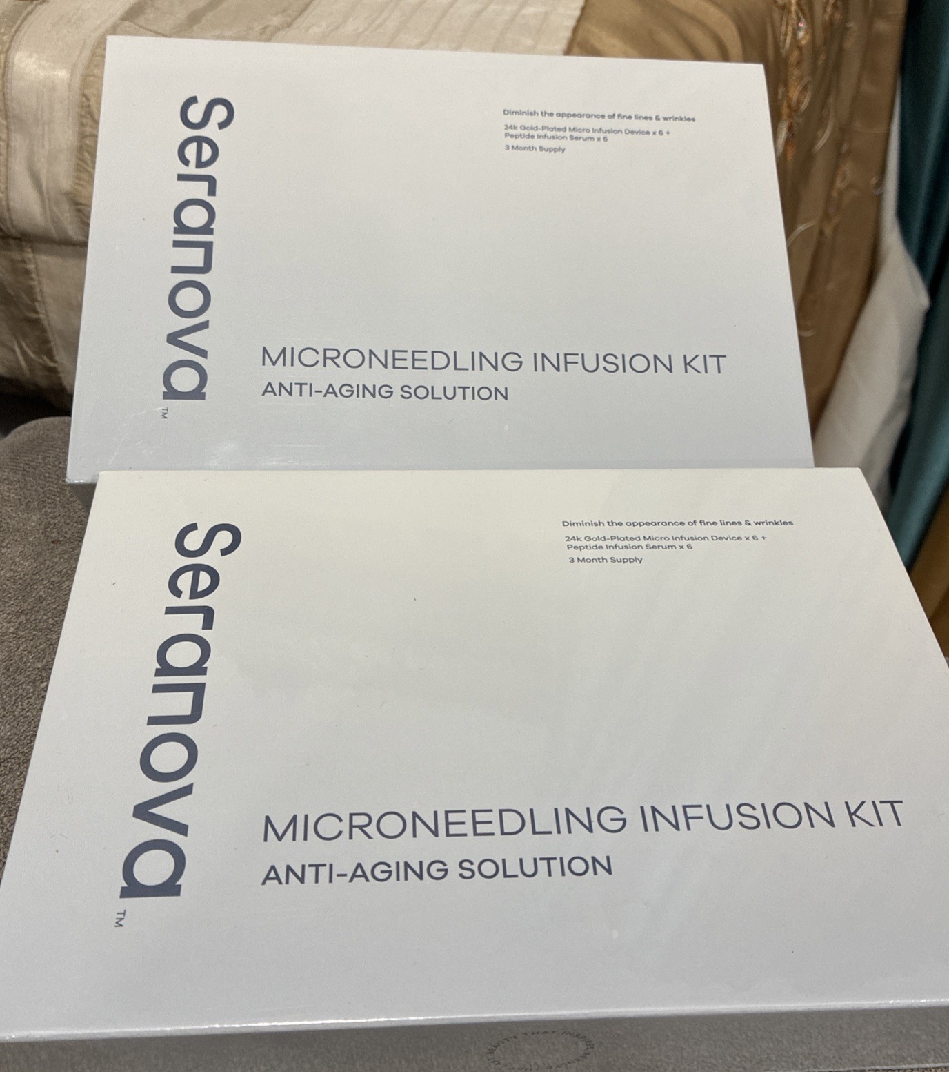 2Seranova Microneedling Infusion Kit Anti Aging Solution 6 Month 2029 Seal New