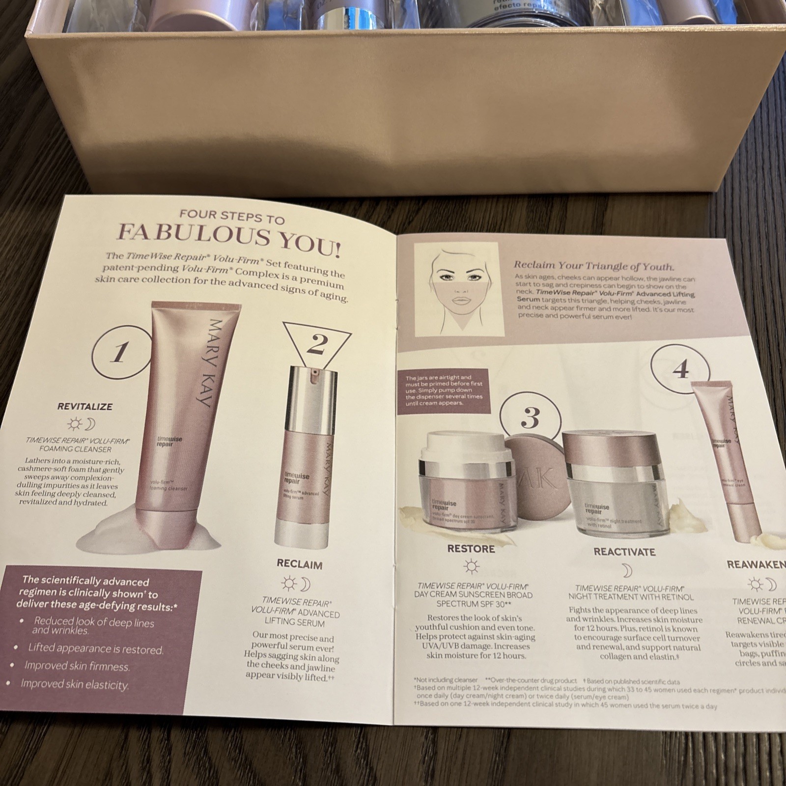 Mary Kay TimeWise Repair Volu-Firm Set New Expires 10/27 – 5 Piece Set