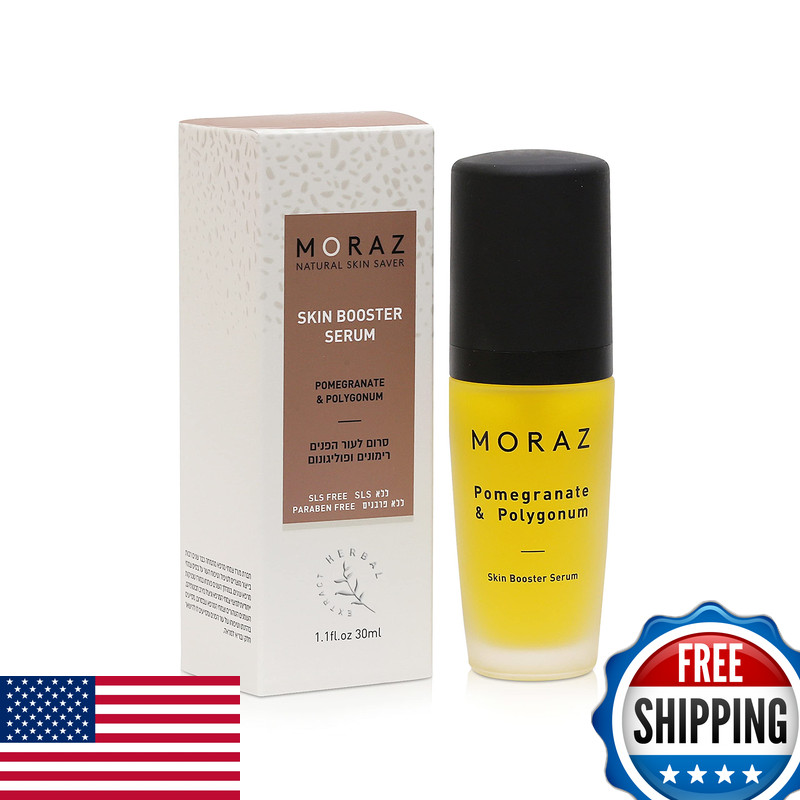 Moraz Skin Booster Vitamin C Face Serum Pomegranate Extract Polygonum Myrtle