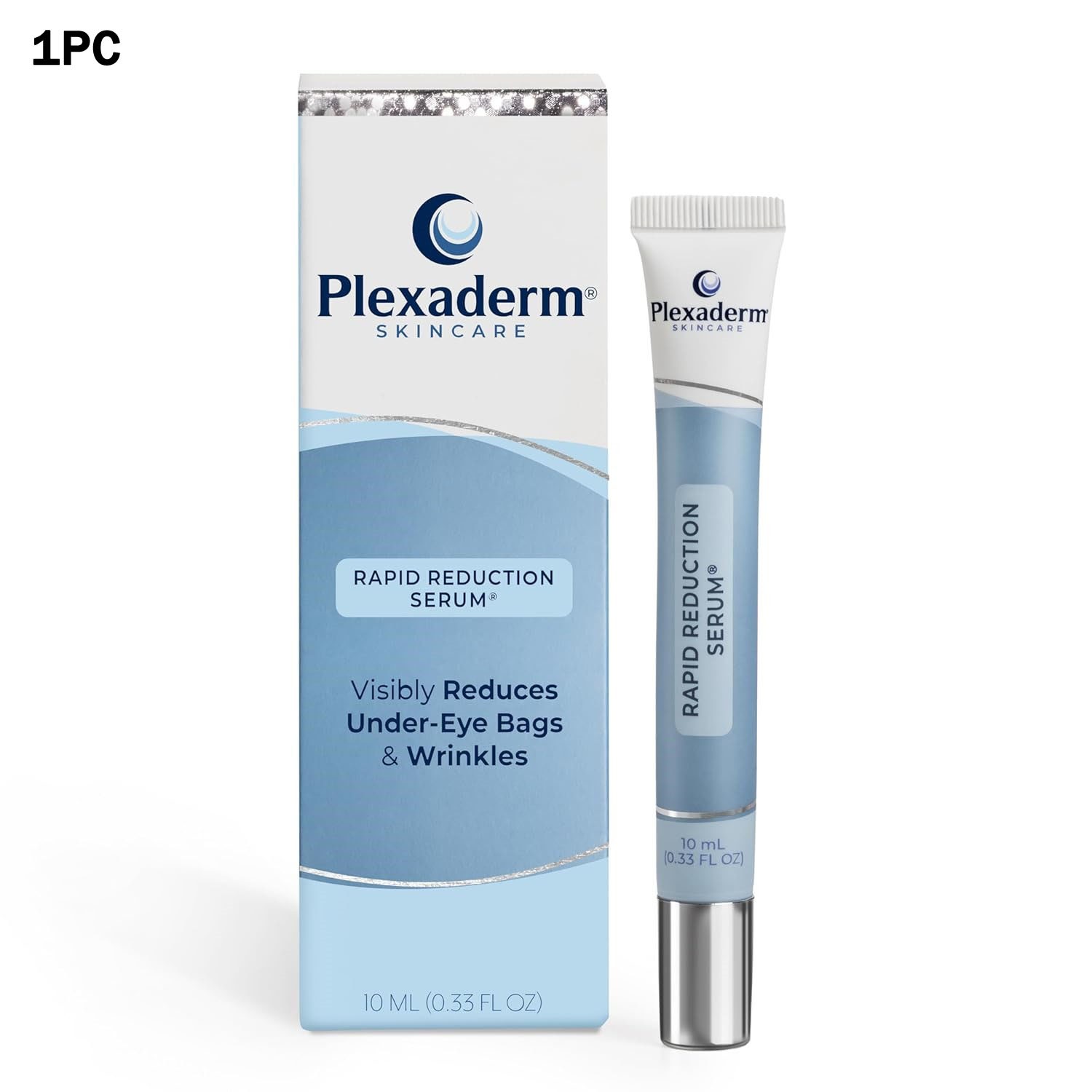 Plexaderm Rapid Reduction Serum,Visibly Reduces Under-Eye Bags,Wrinkles 0.33oz🔥