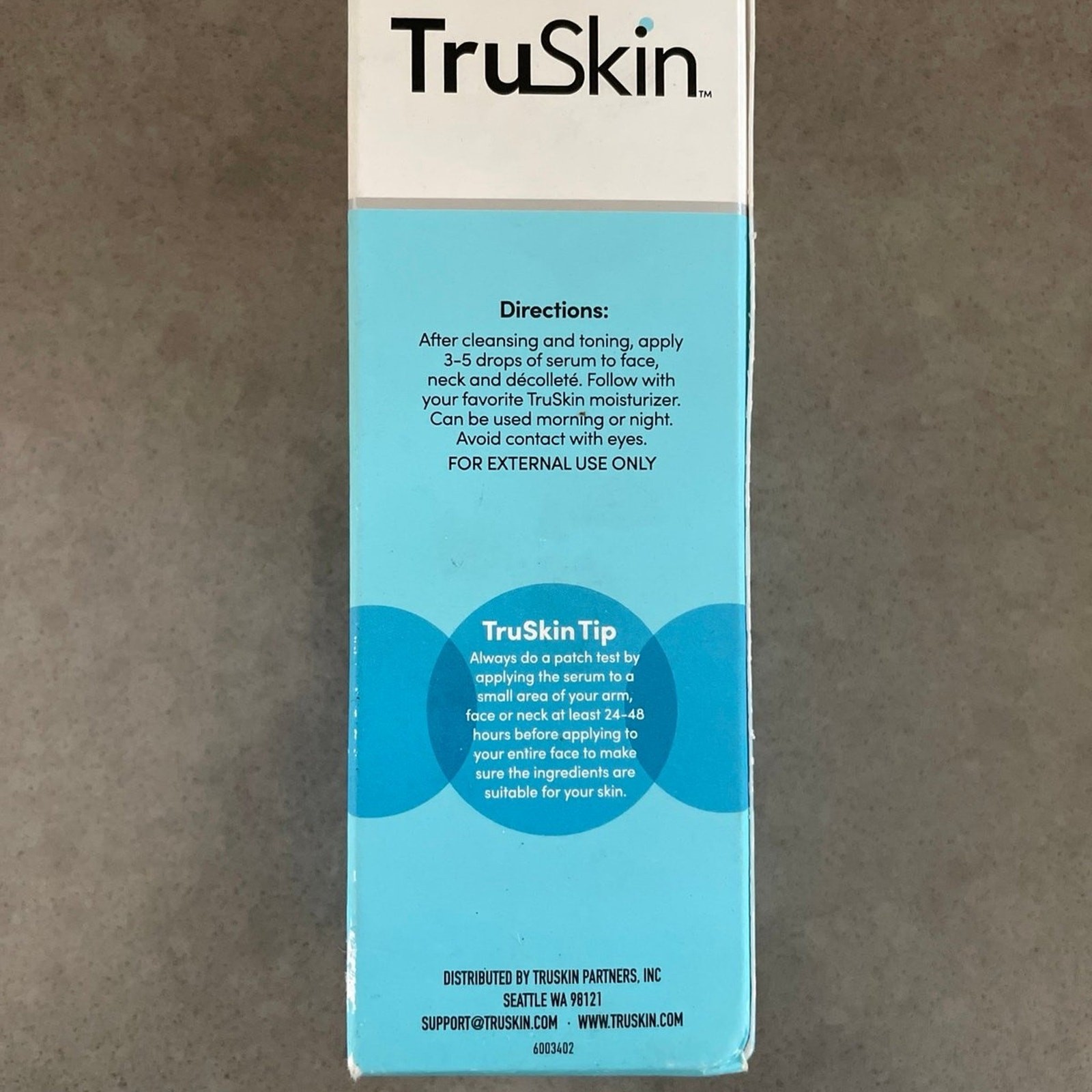 TruSkin hyaluronic Facial Serum