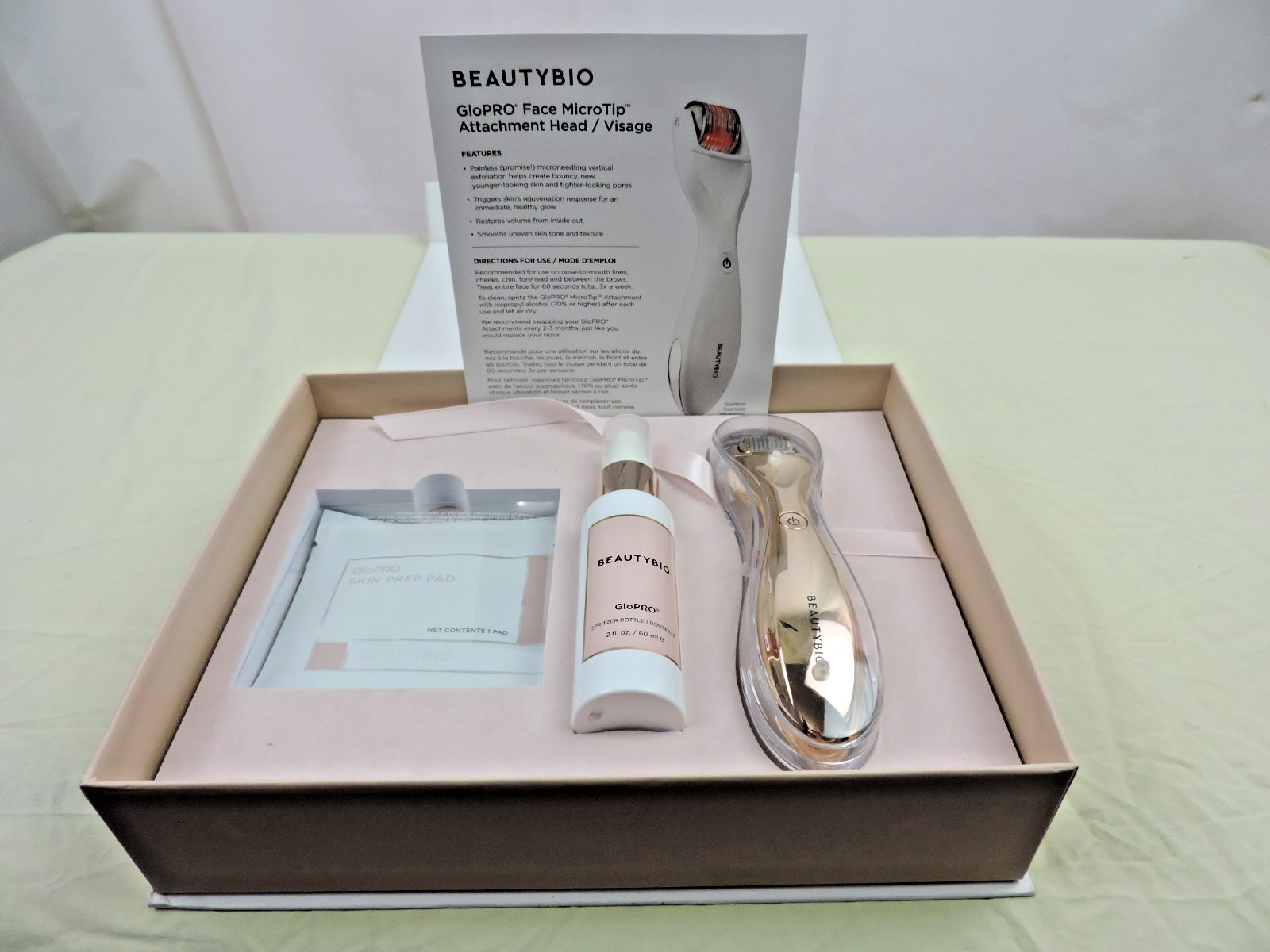 Beauty Bio NEW Glo Pro Microneedling Rejuvenation Tool Device